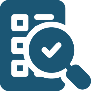 Task list under review icon